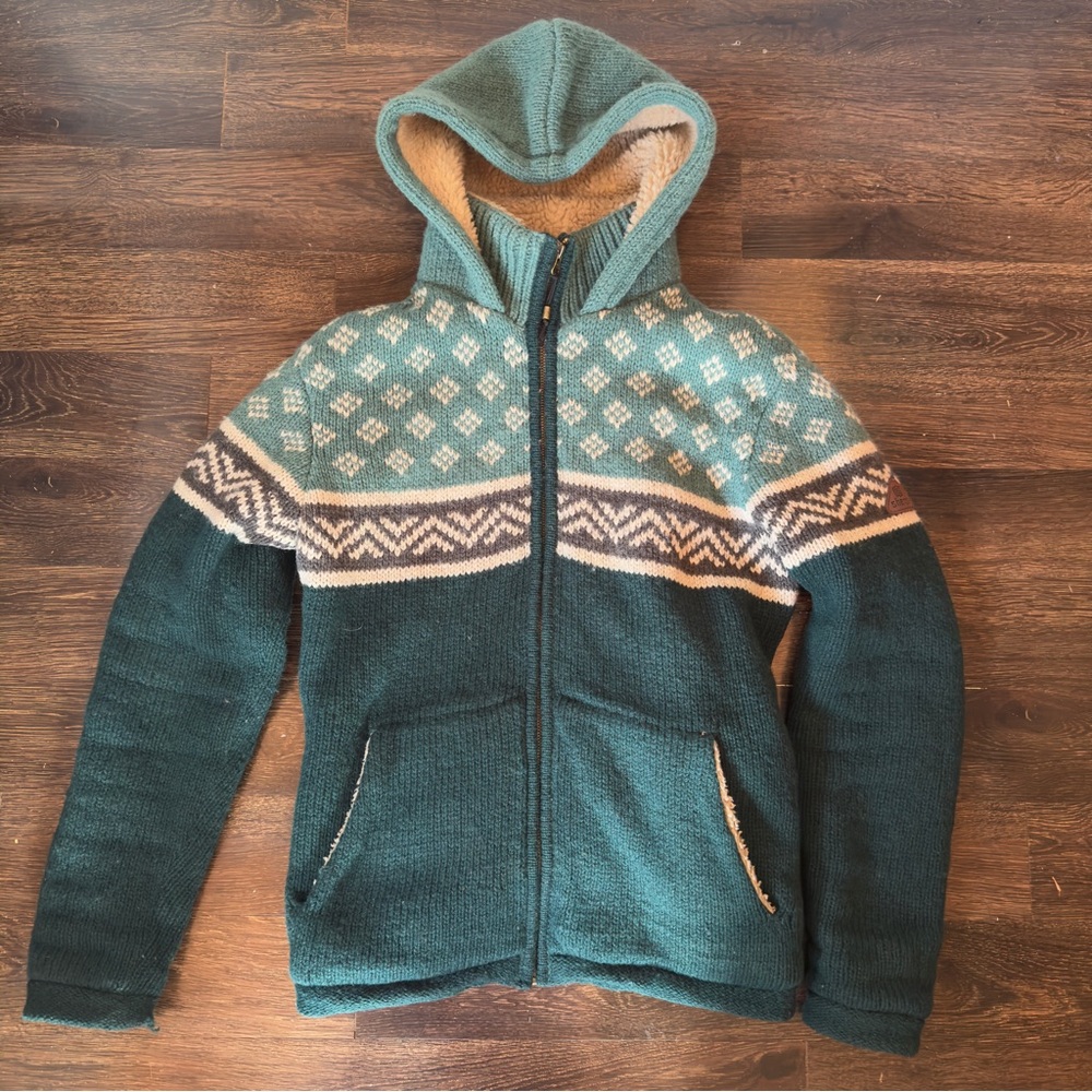 Sherpa Adventure Gear Women's Kirtipur Insulated Wool Sweater Jacket